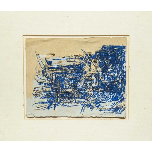 309 - § Maria Elena VIEIRA DA SILVA (1908-1992) Paysage, 1959 Serigraph in colours, signed and numbered 63... 