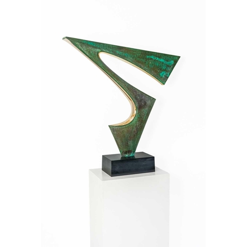 33 - § Denis MITCHELL (1912-1993) Nansalsa, 1975 Bronze, signed with initials, dated and numbered 4/7 to ... 