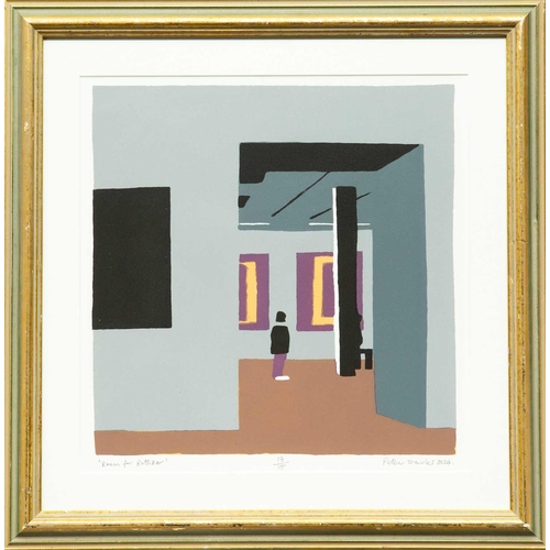 335 - § Peter DAVIES (1953) Room For Rothko Screenprint, signed and titled, dated 2024, edition 13/15.