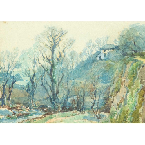 7 - Samuel John Lamorna BIRCH (1869-1955) Morning in my Garden  Watercolour, signed and indistinctly dat... 