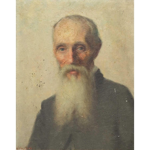 83 - Arthur MEADE (1863-c.1947) Portrait of a Gentleman (1892) Oil on board, signed and dated 1892, 35.5 ... 