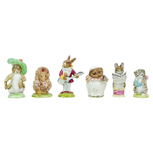 186 - Eight assorted Beswick and Royal Albert Beatrix Potter figures. Together with a Royal Doulton 'The S... 