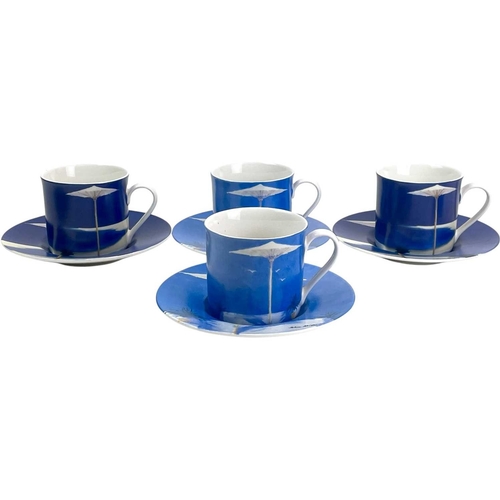 226 - John Miller tea, coffee and dinner ware. Comprising seven dinner plates, eight side plates, four tea... 