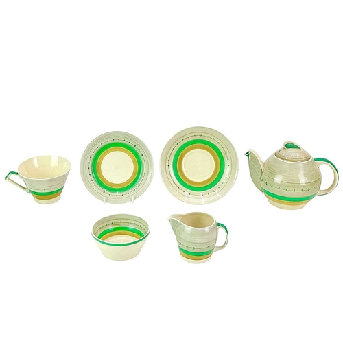 254 - Two Susie Cooper Kestral part tea and coffee services. Includes six coffee cans and saucers, a jug a... 