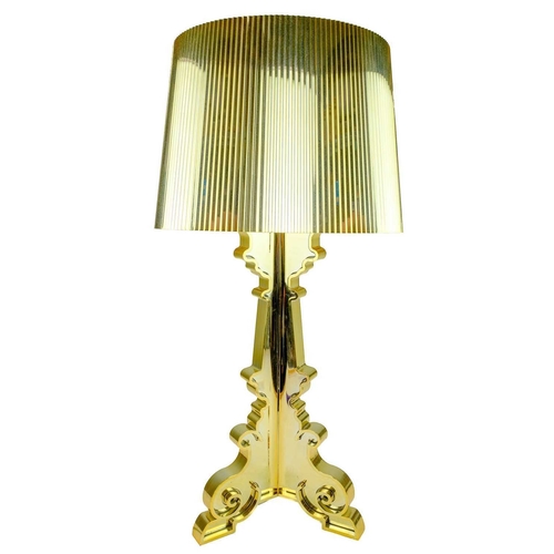 263 - A pair of Kartell Bourgie table lamps and shades designed by Ferrucio Laviani Height 78cm. (2).