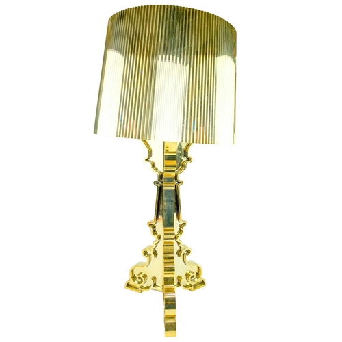 263 - A pair of Kartell Bourgie table lamps and shades designed by Ferrucio Laviani Height 78cm. (2).