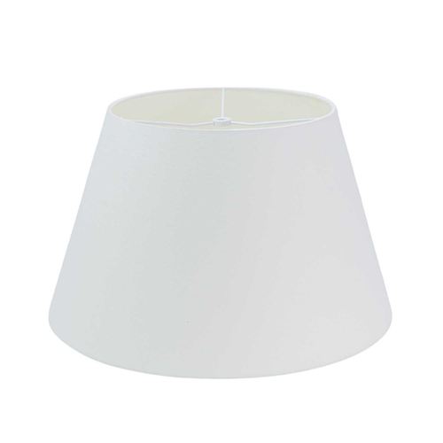 321 - ± Superyacht furnishings. Eight white lampshades with two perspex lamp bases. Two white paper lampsh... 