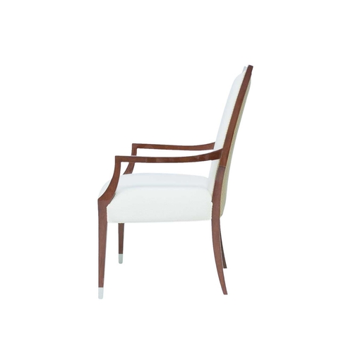 409 - ± Superyacht furnishings, a set of four salon chairs. Highly laquered wood veneer legs and arms, wit... 