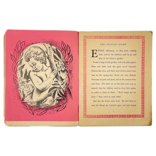 1220 - (Frederick Roberts Johnson illustrations) Oscar Wilde The Selfish Giant Printed thin card wraps with... 