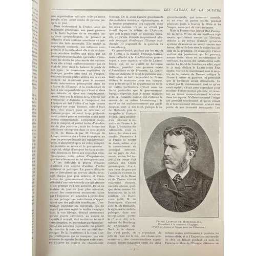 123 - ROUSSET, Lt-Col Histoire Generale De La Guerre Franco-Allemande (1870-1871) Libraire Illustree, Pari... 