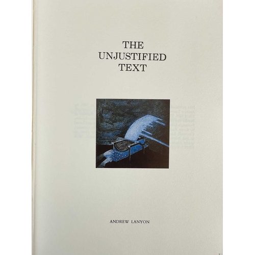 125 - (Signed) Andrew Lanyon Three signed works and one other 'The Loose Connection: A build up of static ... 