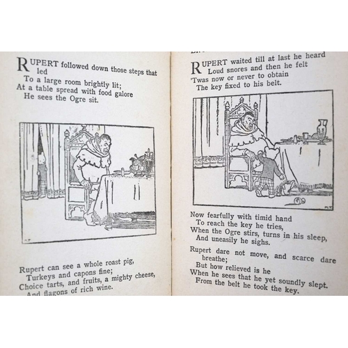 131 - (Children's Books) Rupert the Bear Various annuals Five volumes 1944, 1945, 1946, 1947, 1948, pictor... 