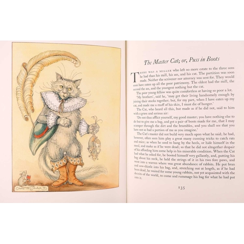 142 - (The Folio Society) Andrew Lang Three Fairy Books The Blue, the Yellow and the Green, all in card sl... 