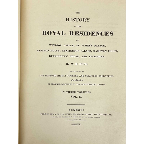 143 - William Henry Pyne The History of the Royal Residences of Windsor Castle..... Vol II only (of three)... 