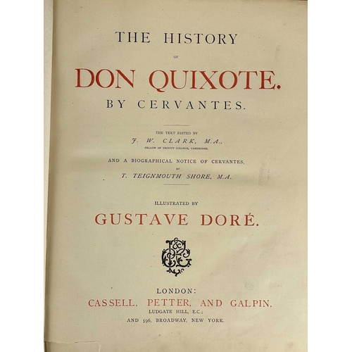 145 - Gustave Dore illustrations The History of Don Quixote by Cervantes Text edited by J. W. Clark, origi... 