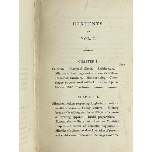 150 - (India) Emma Roberts Scenes and Characteristics of Hindostan and Sketches of Anglo-Indian Society Fi... 