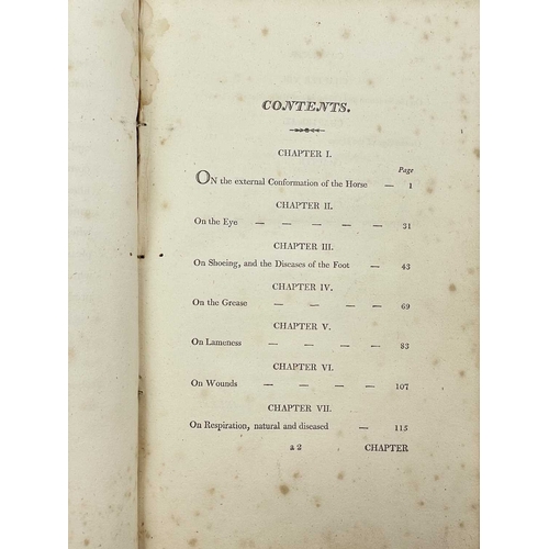 154 - Richard Lawrence ‘Inquiry Into the Structure & Animal Oeconomy of the Horse’ Second edition revised ... 