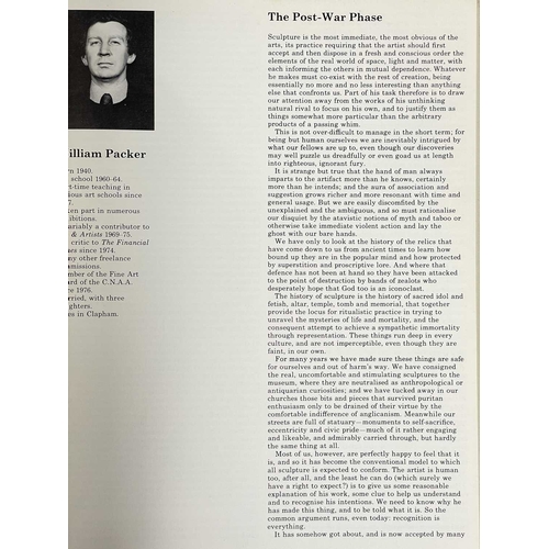 161 - Henry Moore Seven works David Sylvester. 'Henry Moore. Catalogue of an Exhibition at the Tate Galler... 