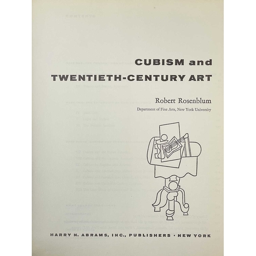 164 - Robert Rosenblum Cubism and Twentieth-Century Art Revised edition, card wraps, colour plates through... 