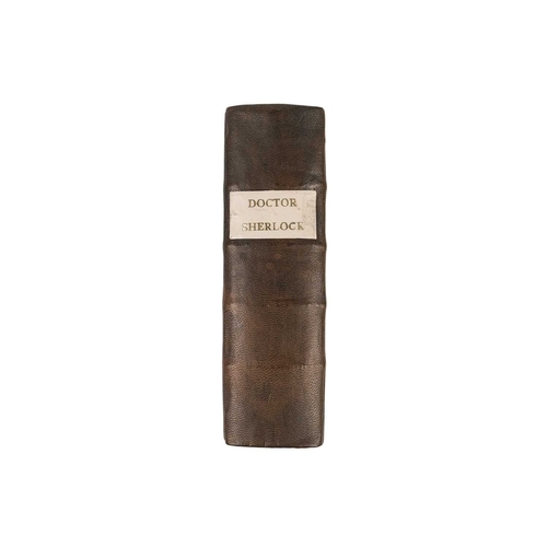 175 - Dr (William) Sherlock Four works bound in one volume Modern full calf with paper label to spine, vg,... 