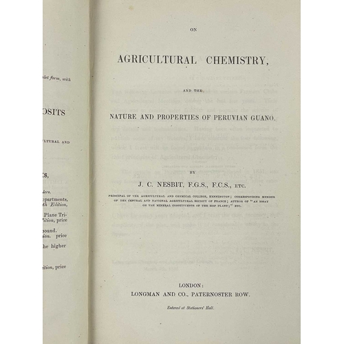 190 - (Farming) Five good works John Curtis. ' Farm Insects: Being the Natural History and Economy of the ... 