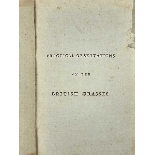 191 - William Curtis Practical Observations on the British Grasses Best Adapted to the Laying Down, or Imp... 