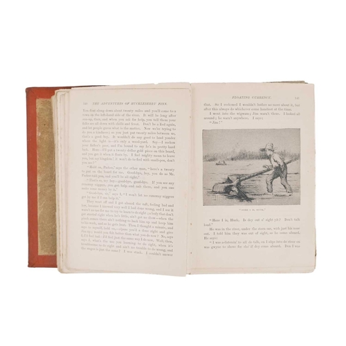 199 - (Clemens Samuel Langhorne) Mark Twain  The Adventures of Huckleberry Finn First edition, first issue... 