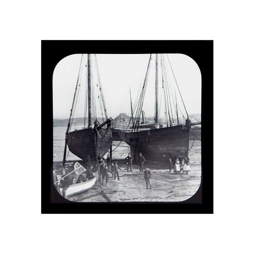 201A - (Isles of Scilly) A good collection of seventy three glass lantern slides Mostly depicting the Isles... 