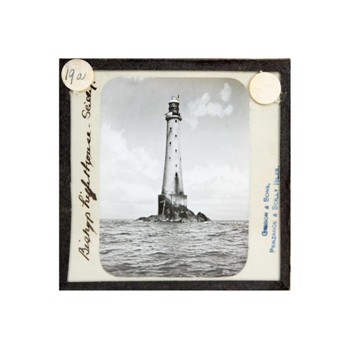 201A - (Isles of Scilly) A good collection of seventy three glass lantern slides Mostly depicting the Isles... 