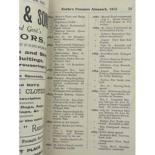 215 - (Cornwall) F. Rodda & Son Publishers Rodda's 