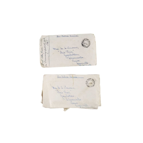 225 - (Cornwall and WW2) A Remarkable Archive of WWII Letters (1942–1946) Melville Truran, No. 35 (Army Co... 