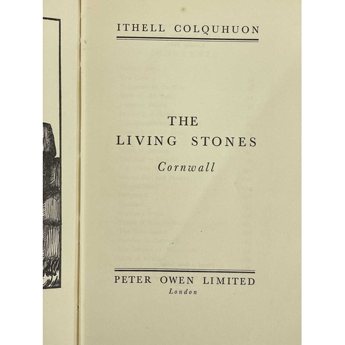 227 - Ithell Colquhoun The Living Stones First edition, original cloth, lacks dj, small amount of light sp... 