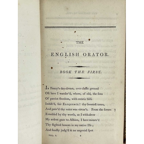 228 - Richard Polwhele Ten volumes 'Poems; Chiefly, The Local Attachment; The Old English Gentleman; the P... 