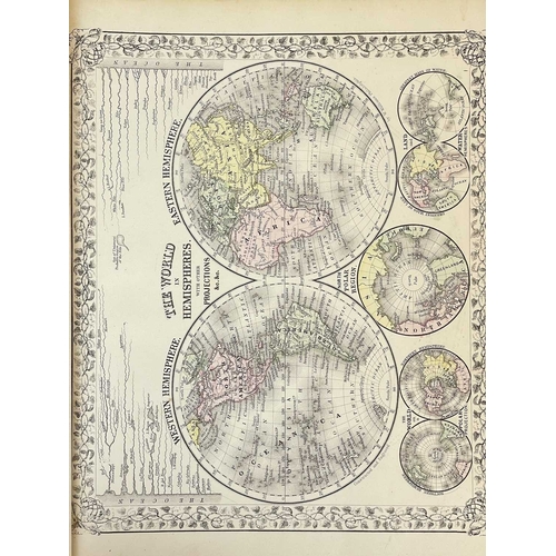 24 - (United States of America) MITCHELL, Samuel Augustus Mitchell's New General Atlas, Containing Maps o... 