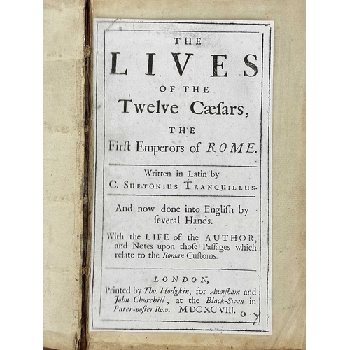 25 - Suetonius Tranquillus (Caius) The Lives Of The Twelve Caesars, The First Emperors Of Rome Full brown... 