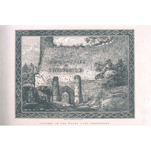 253 - William Pearson Select Views of the Antiquities of Shropshire, with a Descriptive Account of Each Bu... 