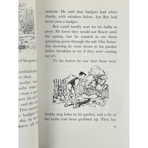 262 - Ernest H. Shepard Illustrations Six works 'Ben & Brock,' first edition, clipped dj, ink inscription ... 