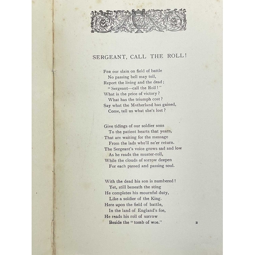 269 - Four works Smedley Norton. 'Bramcote Ballads. With a Brief Diary of the Late Conflict in South Afric... 