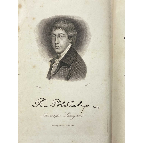 275 - Richard Polwhele Traditions and Recollections; Domestic, Clerical, and Literary; In Which are Includ... 