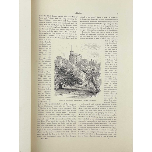 279 - HAMERTON, Philip George (editor) The Portfolio. An Artistic Periodical Three volumes; 1885 bound in ... 