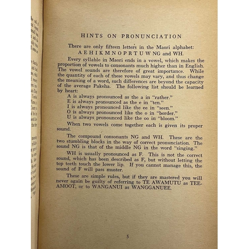 28 - (Māori Language) Edward Shortland How to Learn Maori. A Short Treatise on the Structure and Idiom of... 