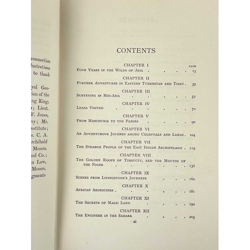 285 - Victorian and Edwardian decorative cloth bindings Sixty eight works Archibald Williams. 'The Romance... 