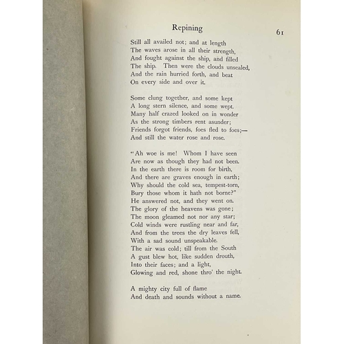 293 - Florence Harrison Illustrations Christina Rosetti Poems Original ivory cloth with ornate gilt decora... 