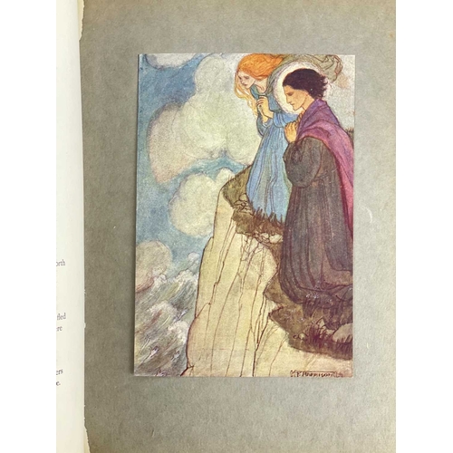 293 - Florence Harrison Illustrations Christina Rosetti Poems Original ivory cloth with ornate gilt decora... 