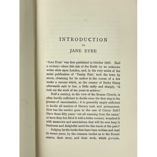 30 - The Bronte Sisters Seven uniformly bound works. 'The Life and Works of Charlotte Bronte and Her Sist... 