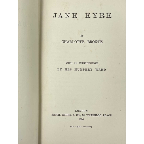 30 - The Bronte Sisters Seven uniformly bound works. 'The Life and Works of Charlotte Bronte and Her Sist... 