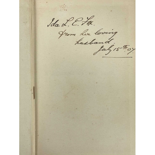 303 - (Hindoo Folklore) F. W. Bain (trans) Four good works 'A Draught of Blue,' second edition, blue board... 