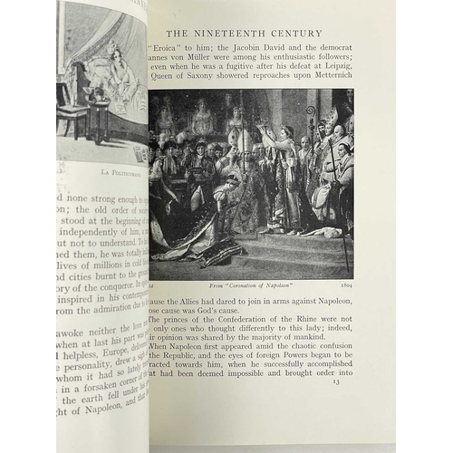 304 - Seven works Herbert Cescinsky. 'English Furniture of the Eighteenth Century,' three volumes, folio, ... 