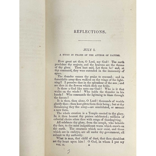 308 - (Christianity and Morality) Three works Christopher C. Sturm and Adam Clarke (trans). 'Reflections o... 