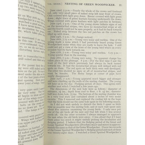 313 - (Ornithology) H. F. & G. Witherby publishers British Birds. An Illustrated Magazine Devoted to the B... 